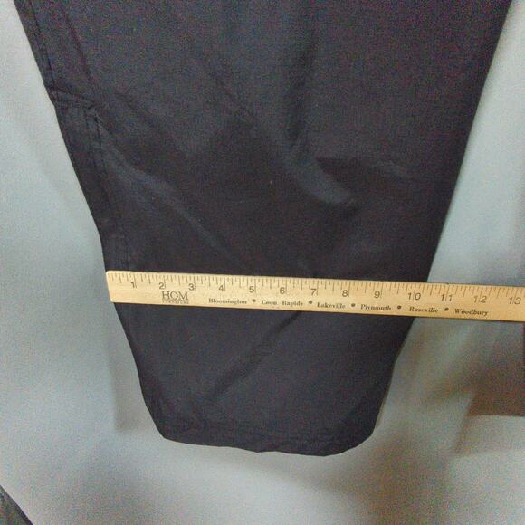 REI Elements Rain Pants Mens L Black Nylon Drawstring Waist - Picture 7 of 10